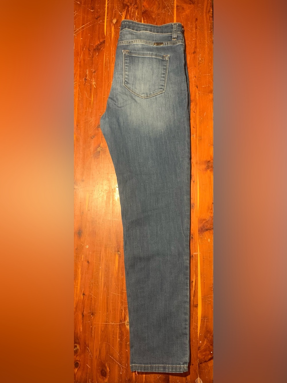 KanKan Blue Slim Straight Women's Jeans